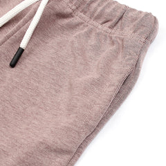 ZR PREMIUM KID'S INTERLOCK SHORT (MELANGE PEACH)