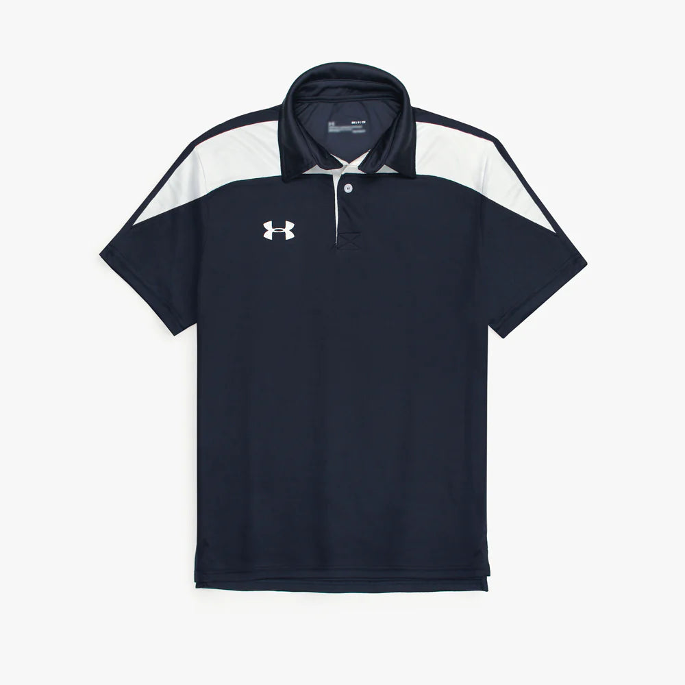 UA PREMIUM MEN'S DRI FIT CLUTH POLO (NAVY)
