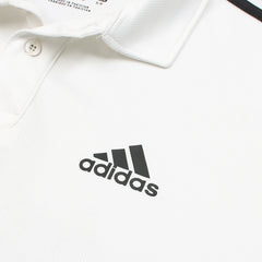 ADDAS Imported Mesh Dri Fit Polo Shirt (Off-White)