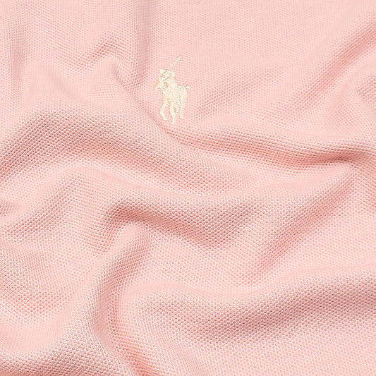 RL PREMIUM S/P JACQUARD COLLAR POLO (PINK)