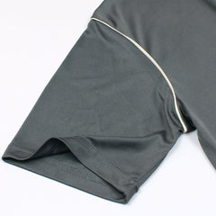 NKE PREMIUM DRI-FIT PIPING POLO SHIRT (GREY)