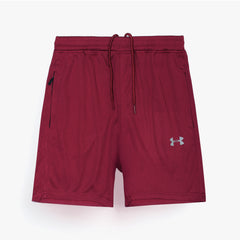 UA Premium Dri Fit Short (Mehroon)