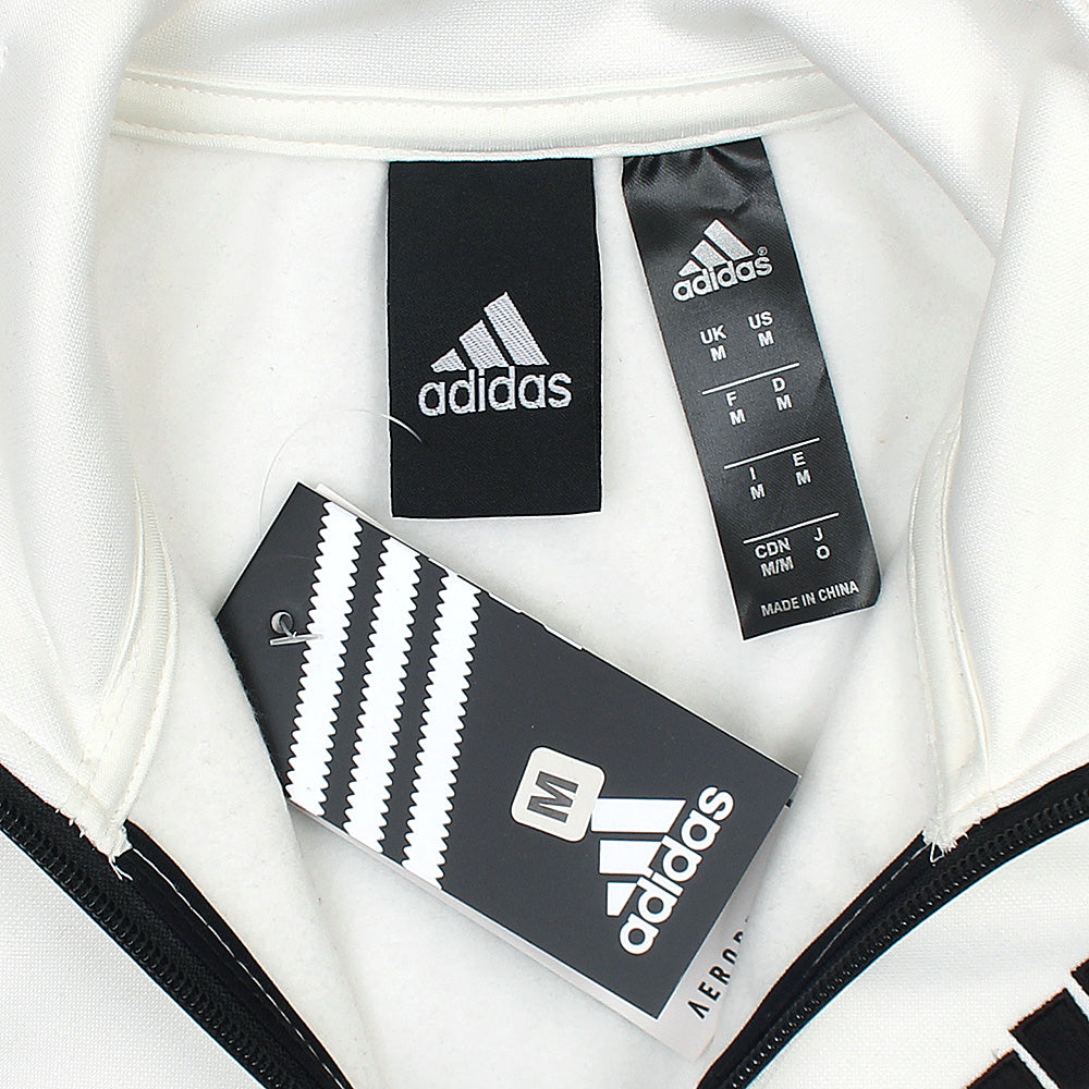 ADDAS Imported Tiro Piping Tracksuit (White&Black)