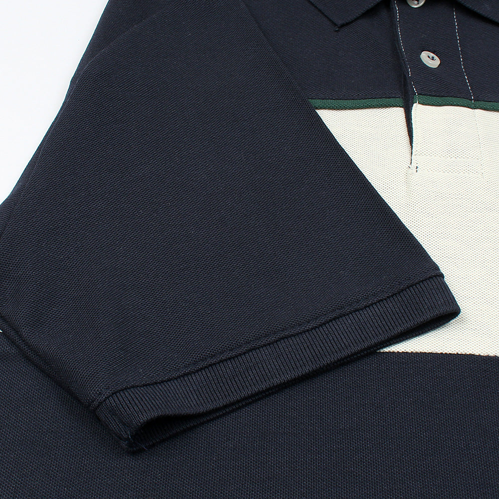 LCSTE MEN'S VINTAGE POLO (NAVY/WHITE)