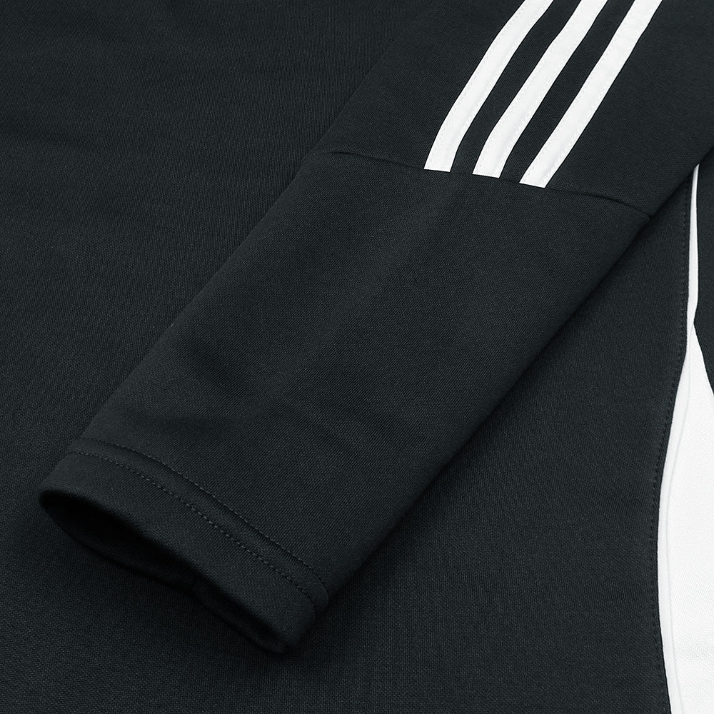 ADDAS Imported Tiro Piping Quarter Zip Tracksuit (Black)