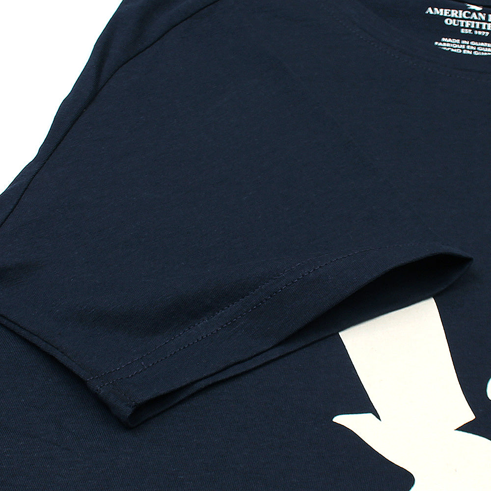 Amrcn Eagle Premium Cotton T-Shirt (Navy Blue)