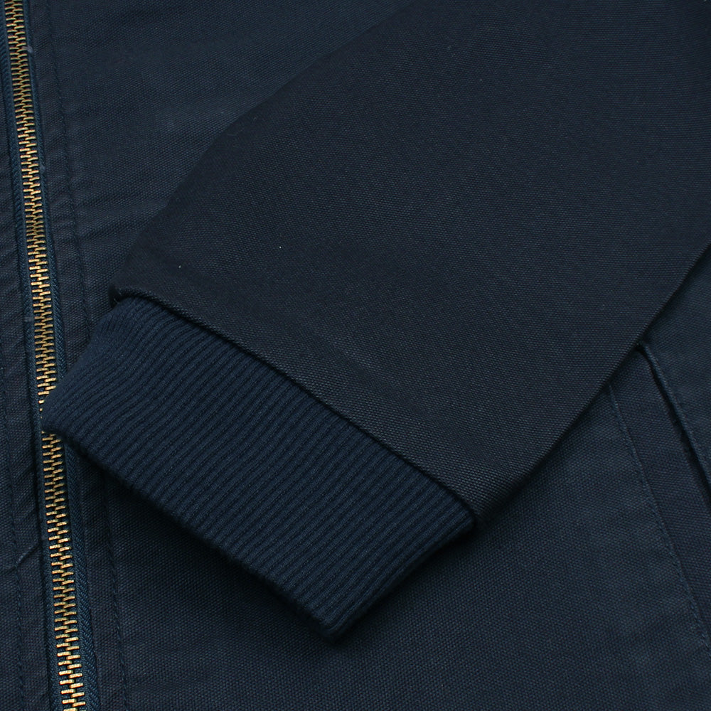 Z.A.R.A Premium Cotton Twill Jacket (Navy Blue)