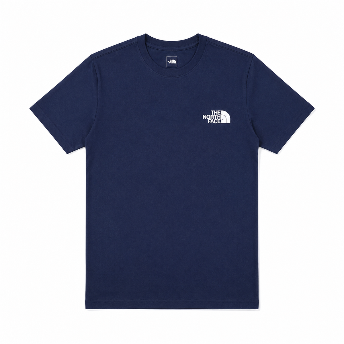 NF12 BACK LOGO COTTON T-SHIRT (NAVY BLUE)