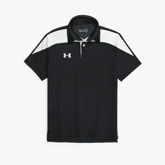 UA PREMIUM MEN'S DRI FIT CLUTH POLO (BLACK)