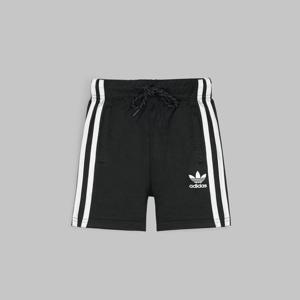 ADDAS PREMIUM KIDS PIPING DRIFIT SHORT (BLACK)