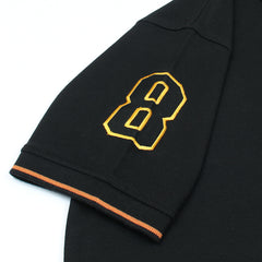 GRDNO Premium Napoleon Cow Boy Polo Shirt Black