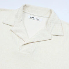 ZR PREMIUM MEN'S COTRISE POLO SHIRT (OFF-WHITE)