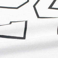 ADDAS PREMIUM INSPIRED 24 V NECK TRACKSUIT (WHITE&BLACK)