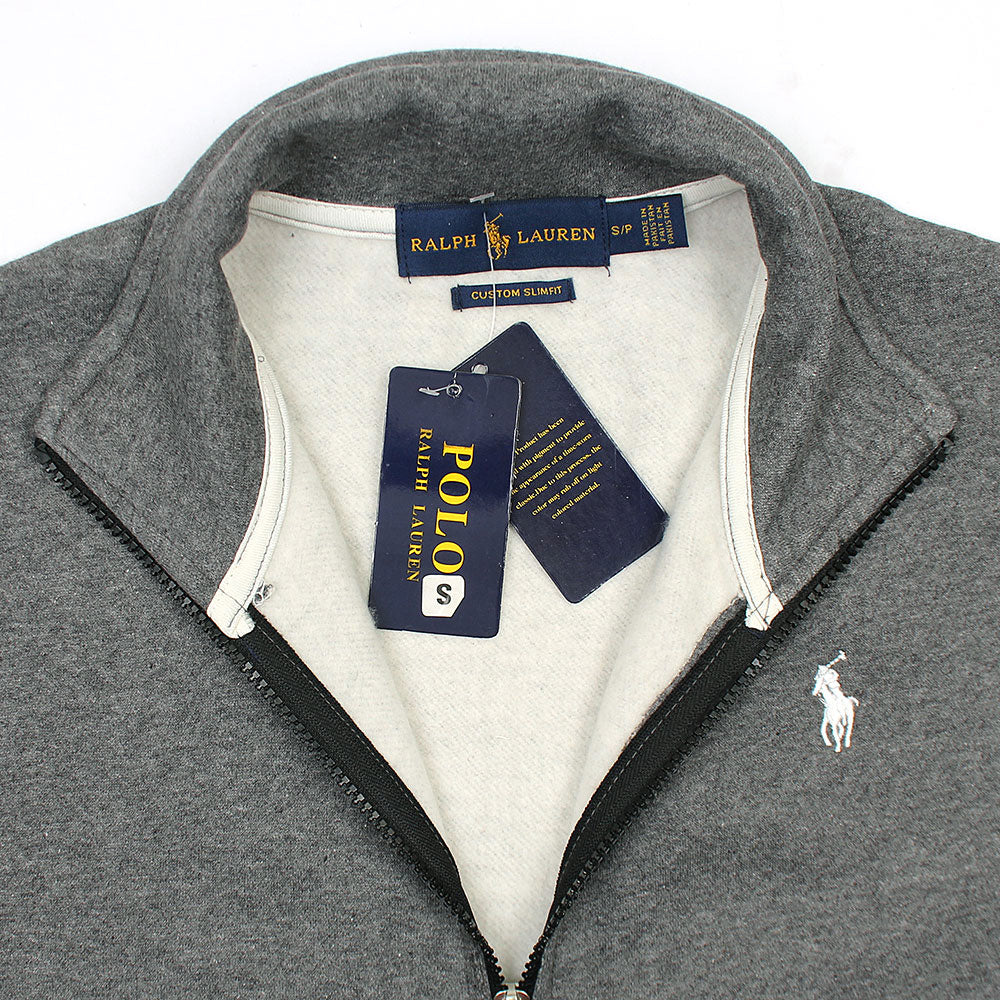 RL Premium Small Pony Cotton Fleece Tracksuit (Charcoal Grey)