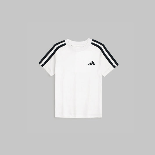 ADDAS PREMIUM KIDS DRI-FIT TRACKSUIT (WHITE&BLACK)