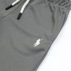 RL PREMIUM KID'S INTERLOCK SHORT (CHARCOAL)