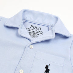 RL PREMIUM KIDS CUBAN COLLAR CASUAL SHIRT (MUAVE PURPLE)