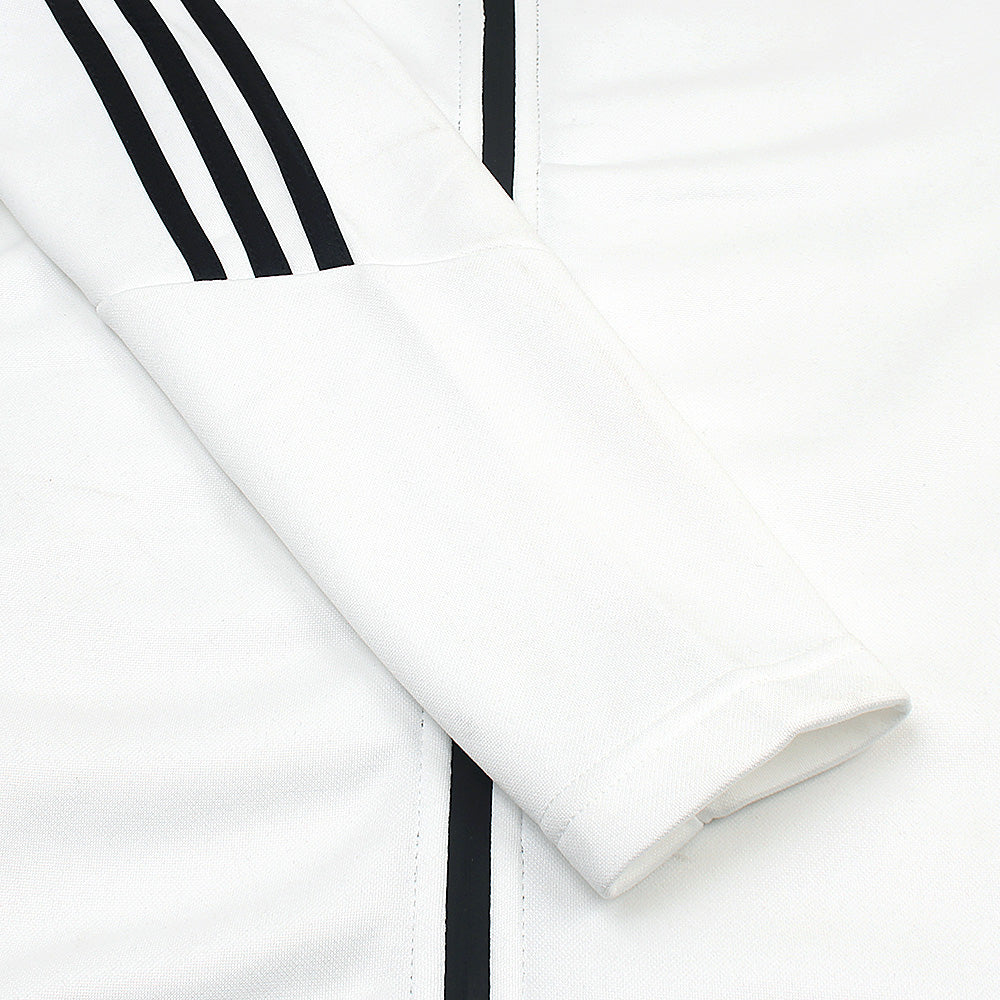 ADDAS Imported Tiro Piping Tracksuit (White&Black)