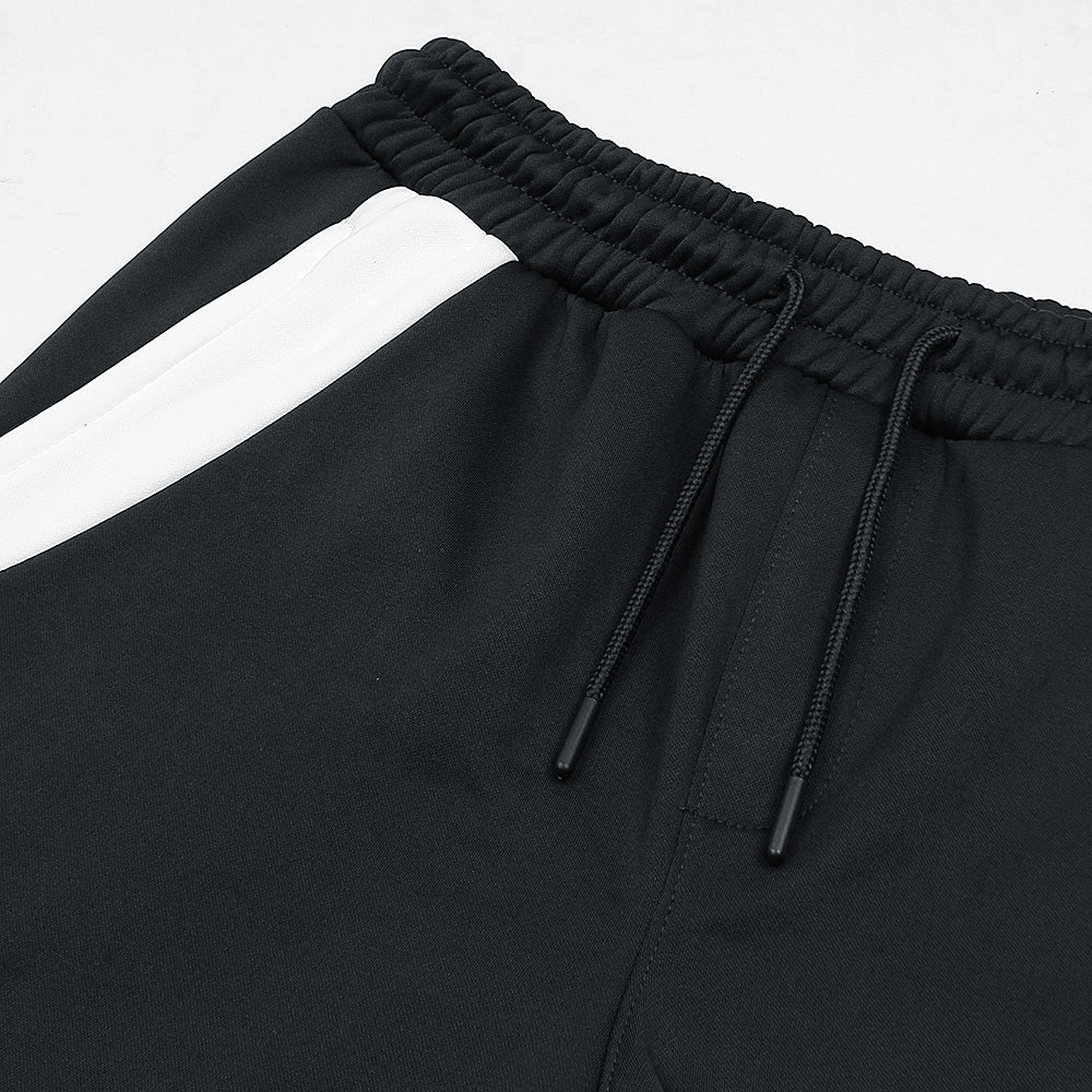 ADDAS Imported Tiro Piping Quarter Zip Tracksuit (Black)