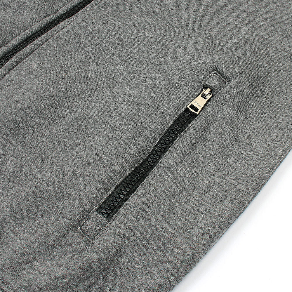 RL Premium Small Pony Cotton Fleece Tracksuit (Charcoal Grey)