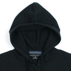 US PLO Original Cotton Fleece Hoddie (Black)
