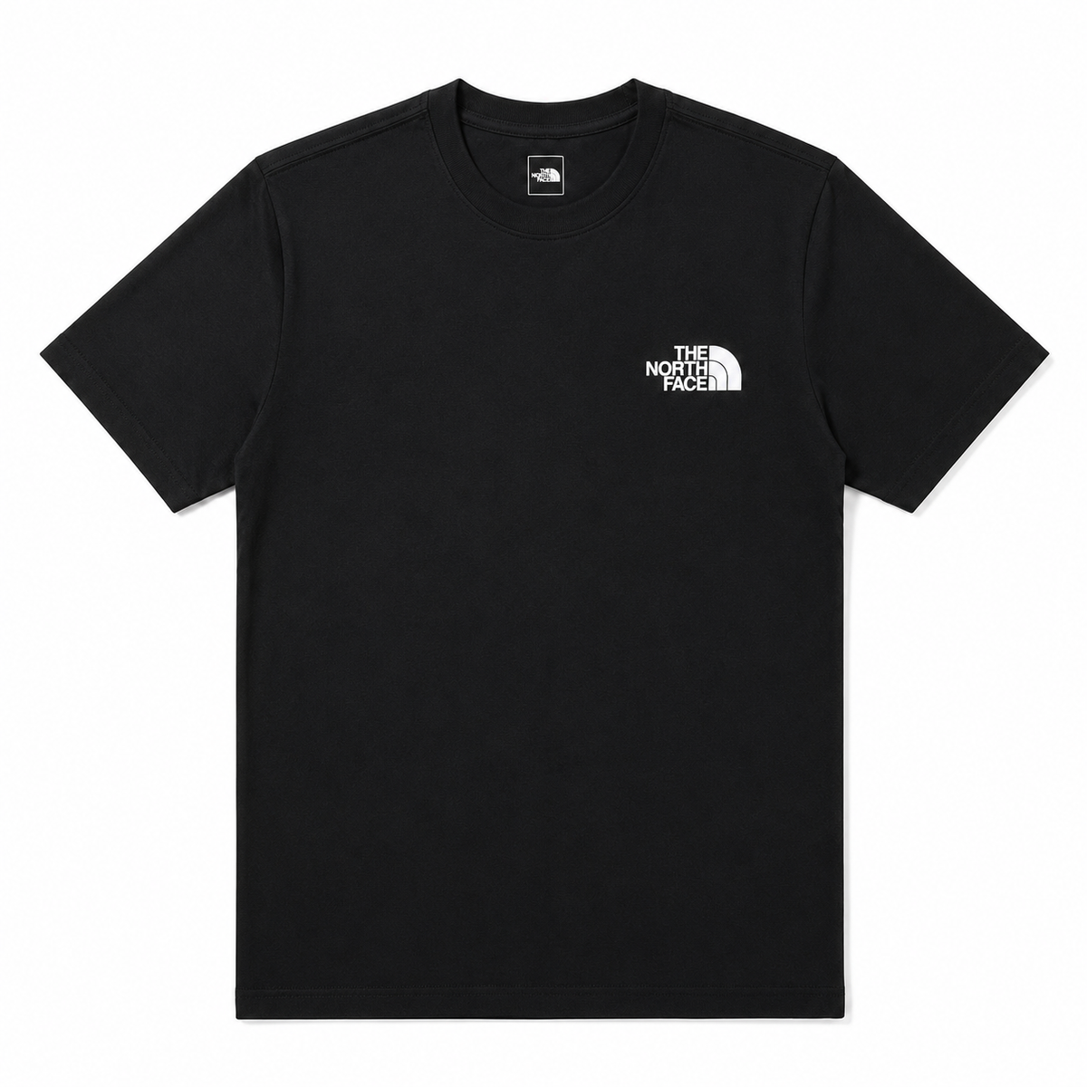 NF12 BACK LOGO COTTON T-SHIRT (BLACK)