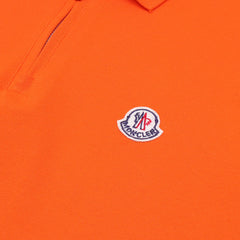 MNCLR Premium Zip Up Polo shirt (Orange)