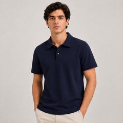 Z.A.R.A MONARCH POLO SHIRT (NAVY BLUE)