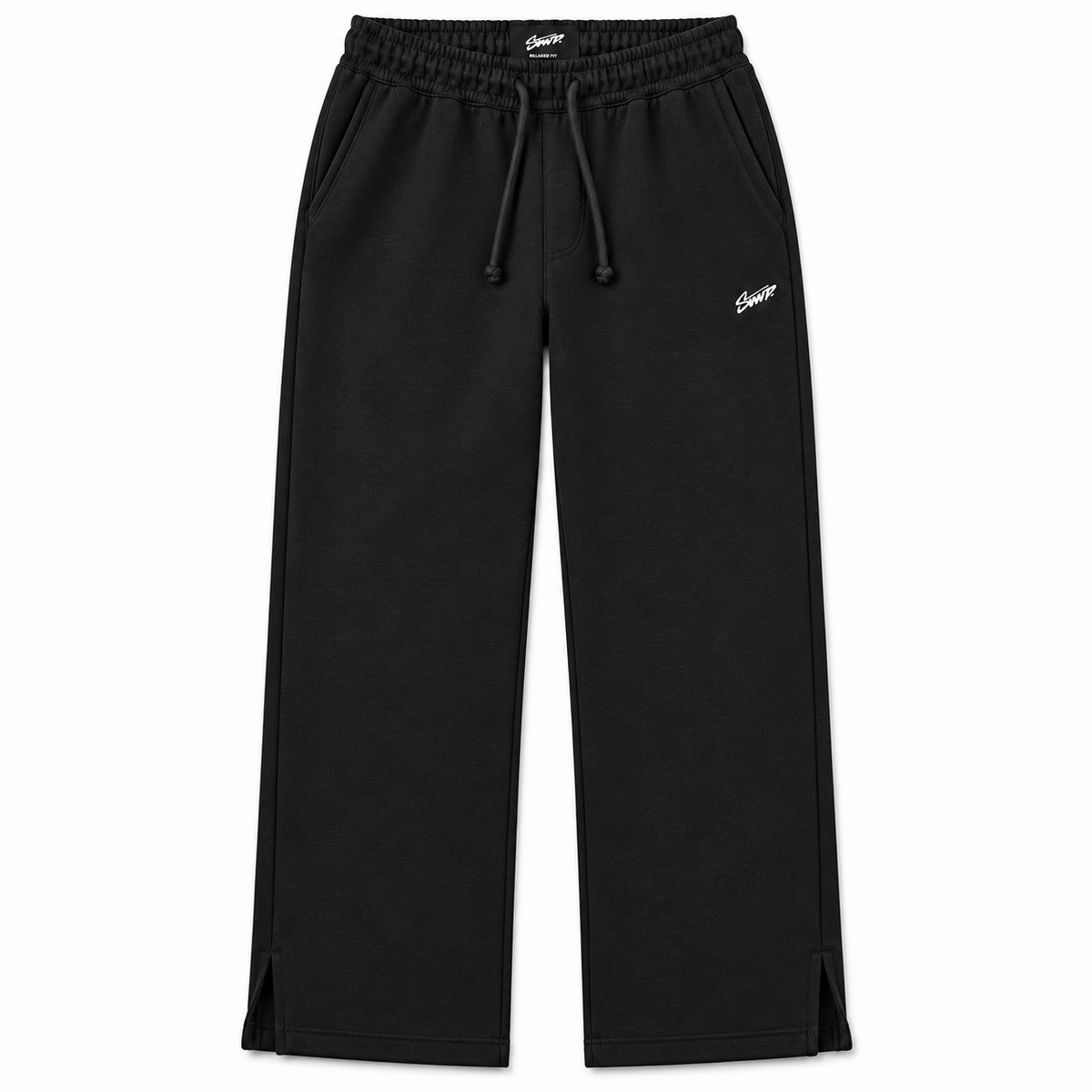 P&B SWD PREMIUM BAGGY FIT  TROUSER (BLACK)