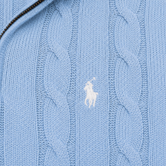 RL Cable Knit Sweater (Sky Blue)