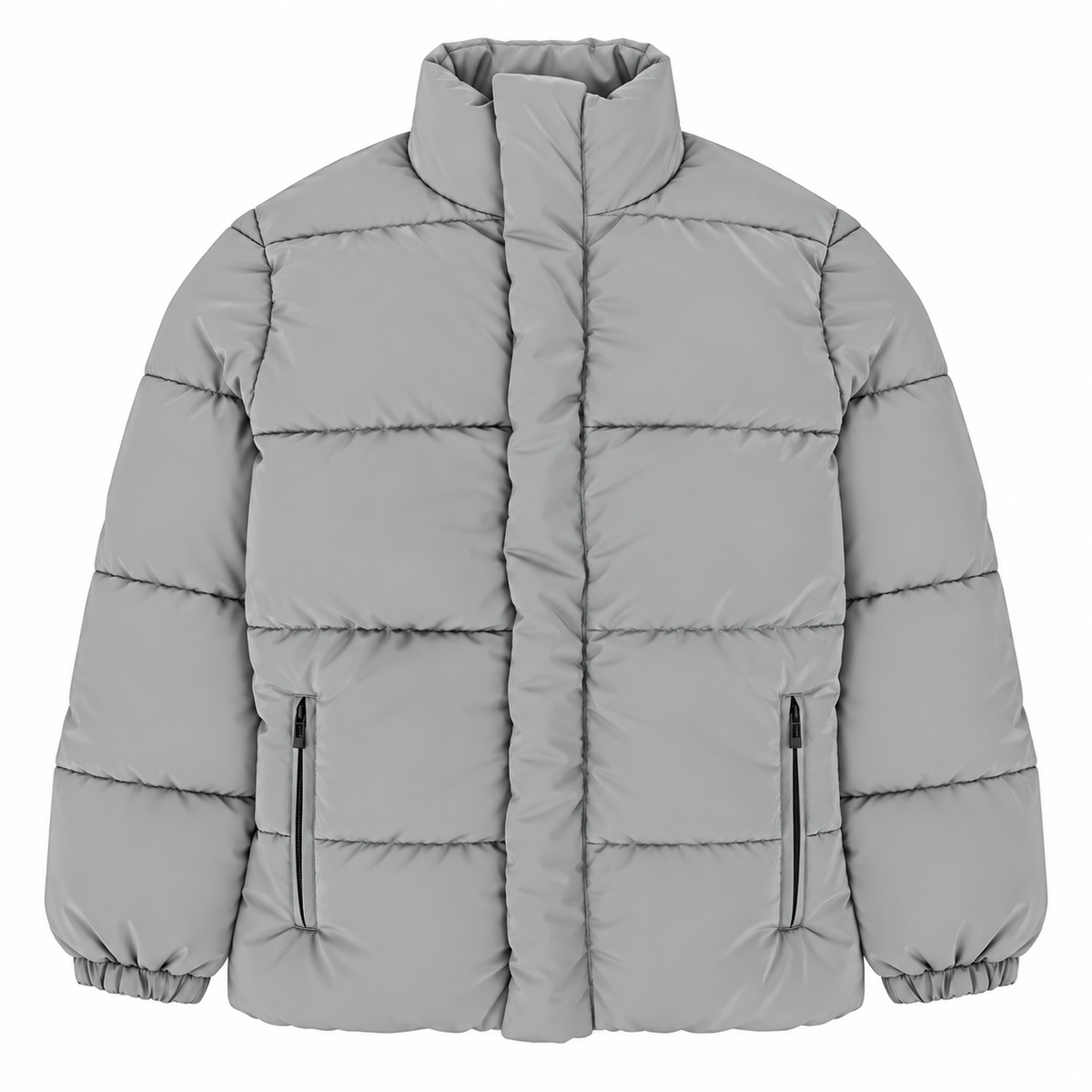 ZR12 IMPORTED FAUX SUEDE INSULATION MEN JACKET (STEEL GREY)