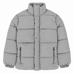 ZR12 IMPORTED FAUX SUEDE INSULATION MEN JACKET (STEEL GREY)