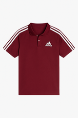 ADDAS Imported Mesh Dri Fit Polo Shirt (Maroon)