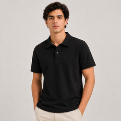 Z.A.R.A MONARCH POLO SHIRT (BLACK)