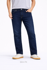 Z.A.R.A PREMIUM SLIM FIT DENIM JEANS (DARK BLUE)