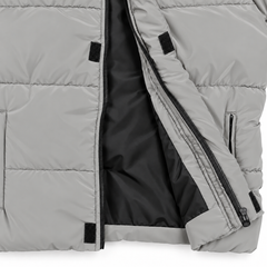 ZR12 IMPORTED FAUX SUEDE INSULATION MEN JACKET (STEEL GREY)