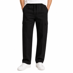 Z.A.R.A IMPORTED FOUR POCKET OVERSIZE TROUSER (BLACK)