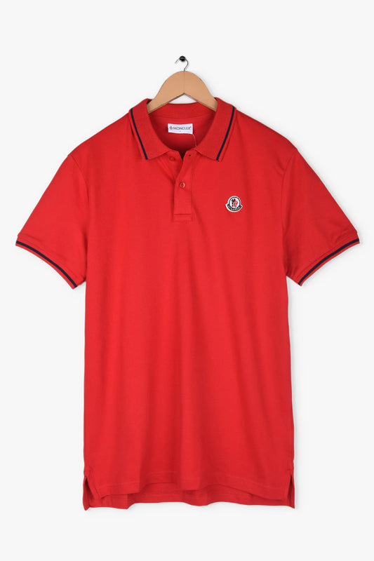MNCLR Imported Tipping Polo Shirt (Red)
