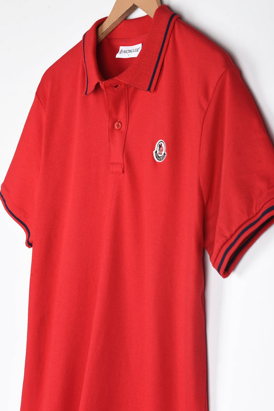 MNCLR Imported Tipping Polo Shirt (Red)
