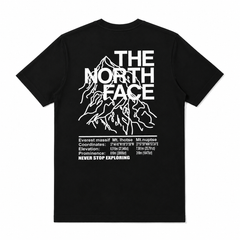 NF BACK LOGO COTTON T-SHIRT (BLACK)