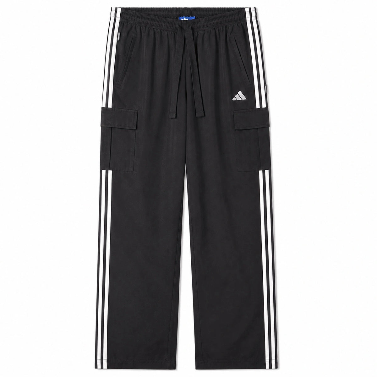 ADDAS IMPORTED FOUR POCKET OVERSIZE TROUSER (BLACK)