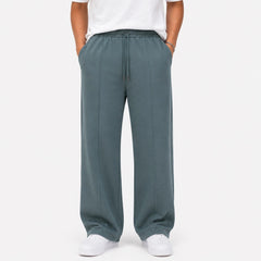 COTTON EAGLE RELAXED FIT UNISEX TROUSER (DUSTY TEAL)