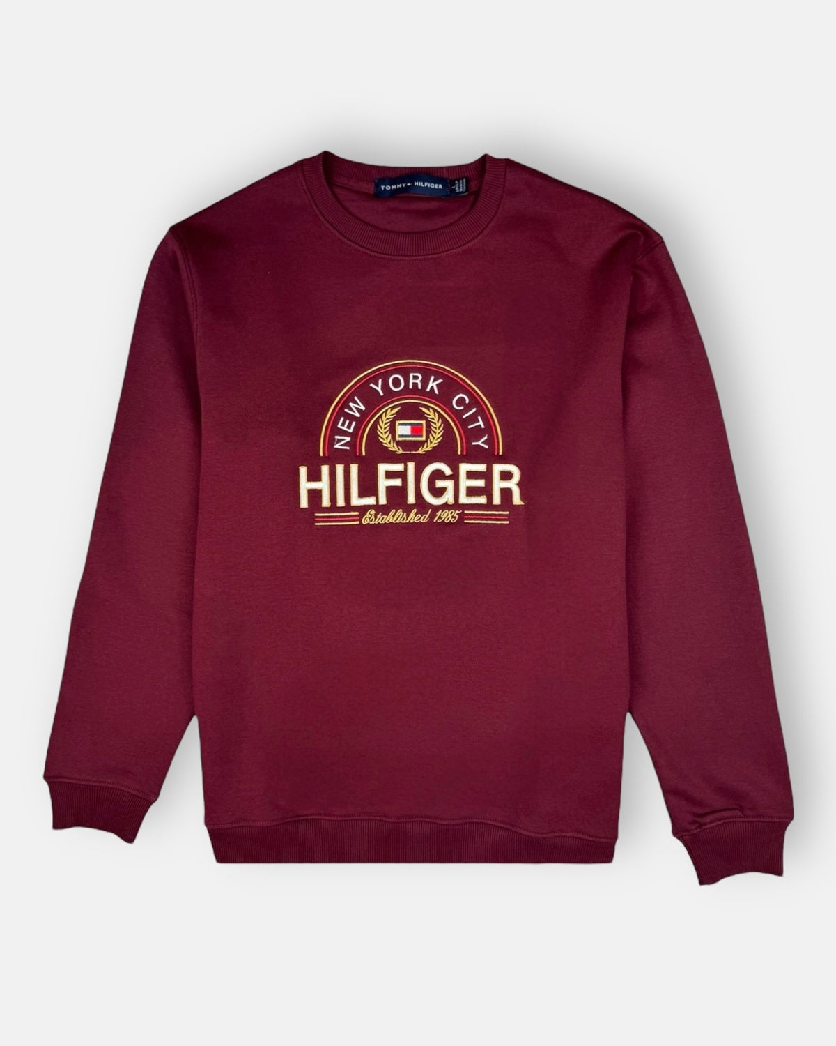 TH Imported Cotton Fleece Sweatshirt (Maroon)