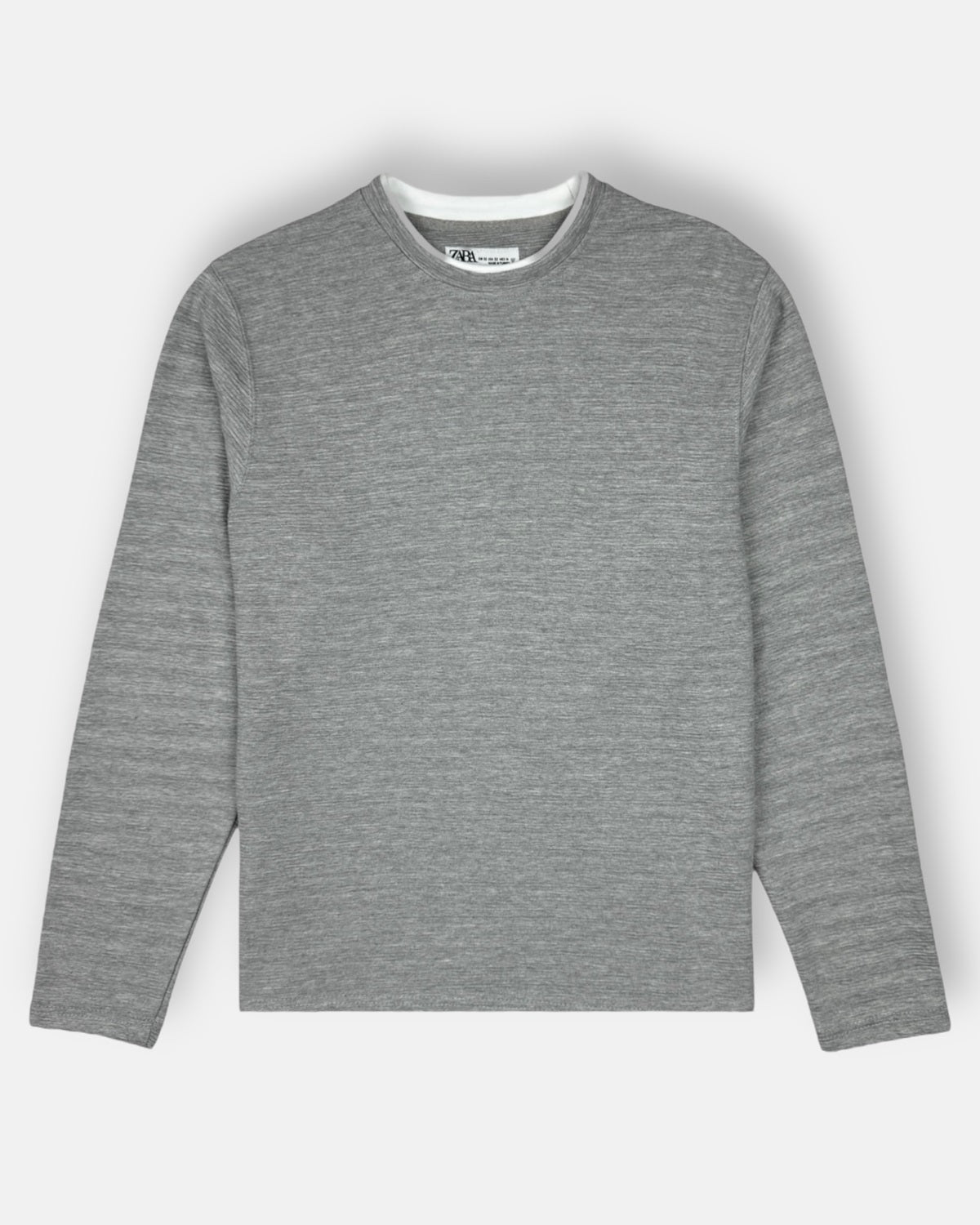 ZR Basic Otto-Men Sweatshirt (Heather Grey)