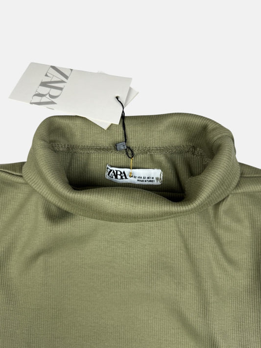 Z.A.R.A Premium Turtle Neck Sweats (Olive Green)