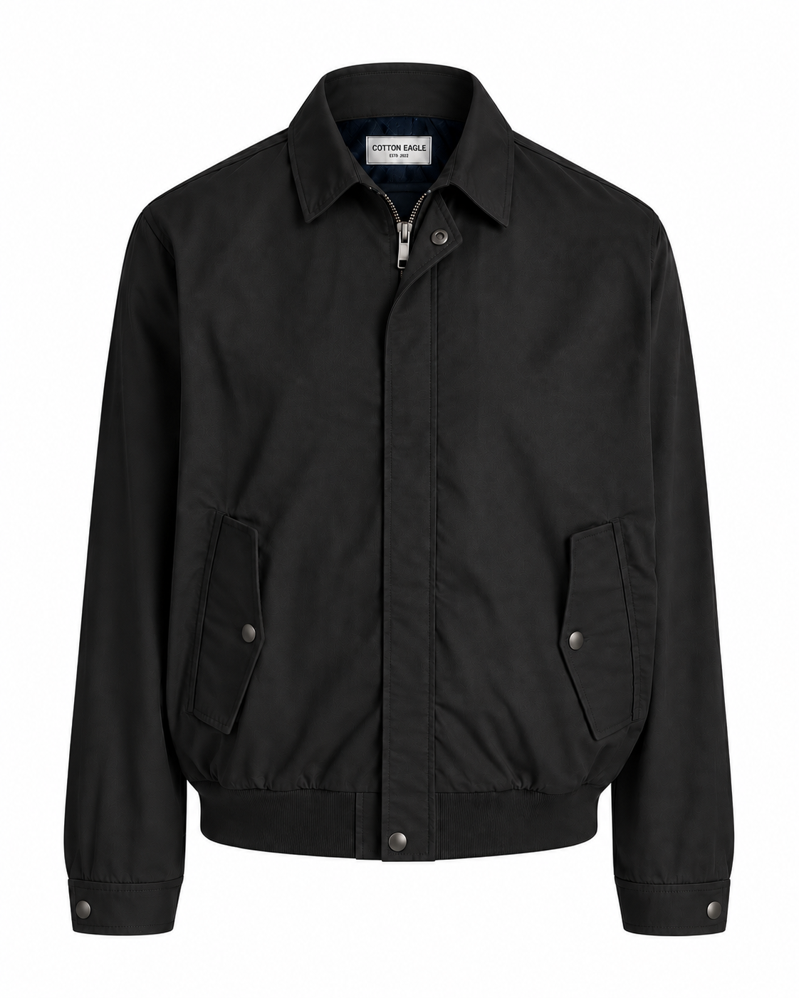 HUDSON TWILL JACKET (BLACK)
