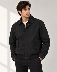 HUDSON TWILL JACKET (BLACK)