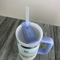 Stanly Quencher H2.0 FlowState Marble Swirl Edition Tumbler | 30 OZ (Blue)