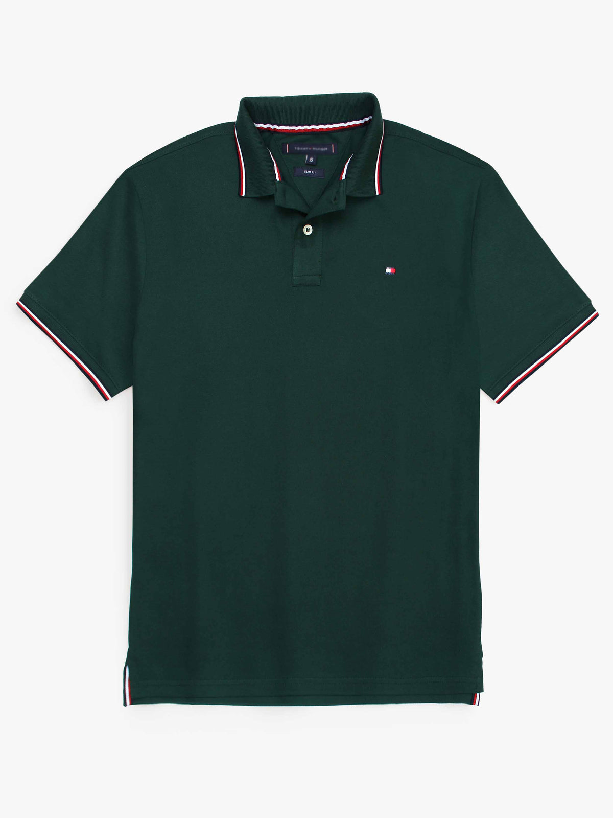 TH12 Premium Collar Tipping Polo Shirt (Green)