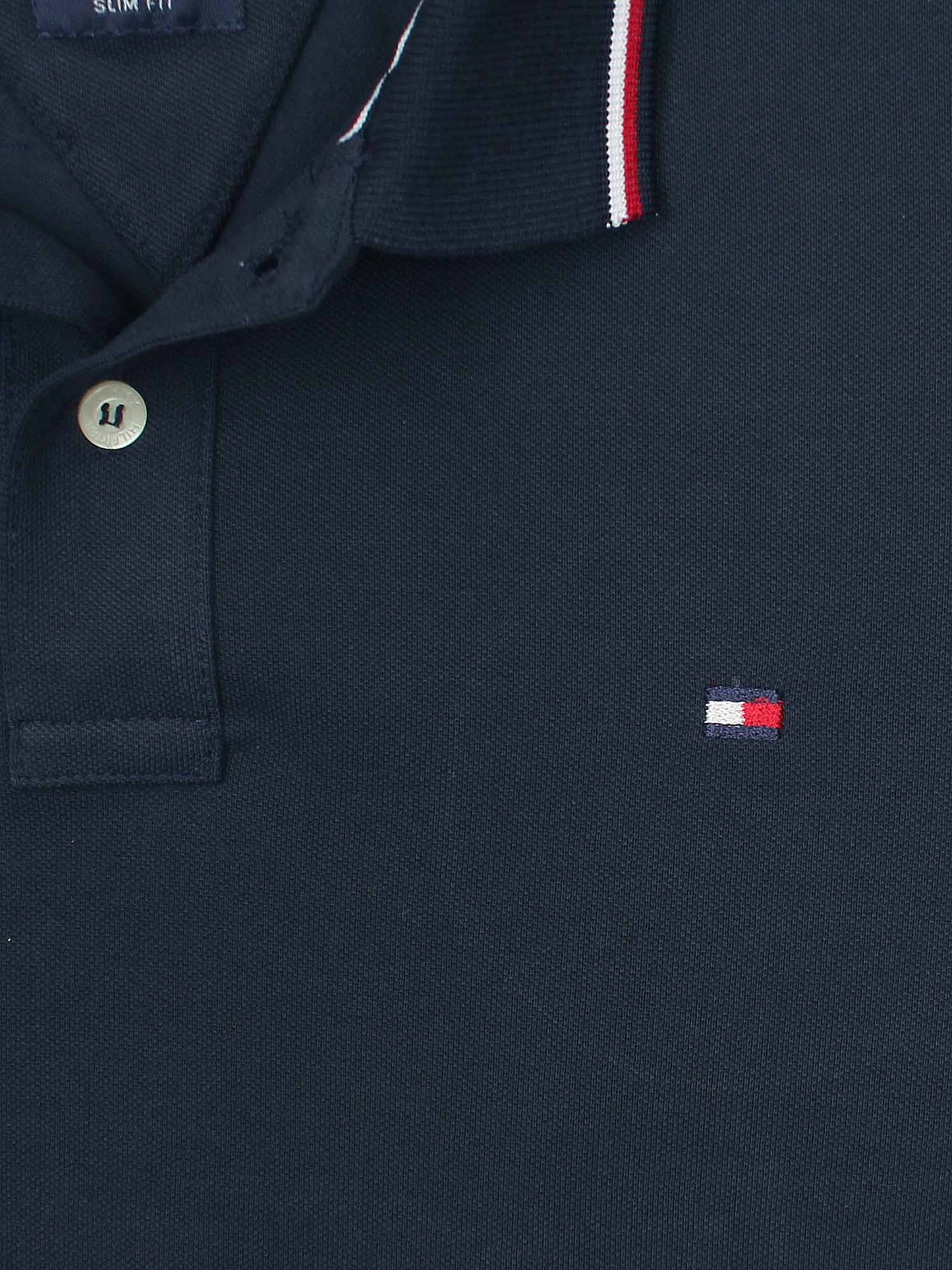 TH Premium Collar Tipping Polo Shirt (Navy)